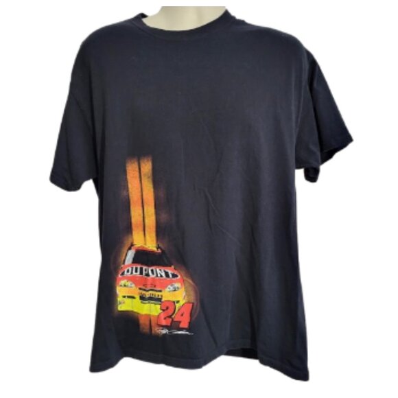 NASCAR Winner's Circle Jeff Gordon 24 Black 100% Cotton T-Shirt - Men's XL - Picture 3 of 4